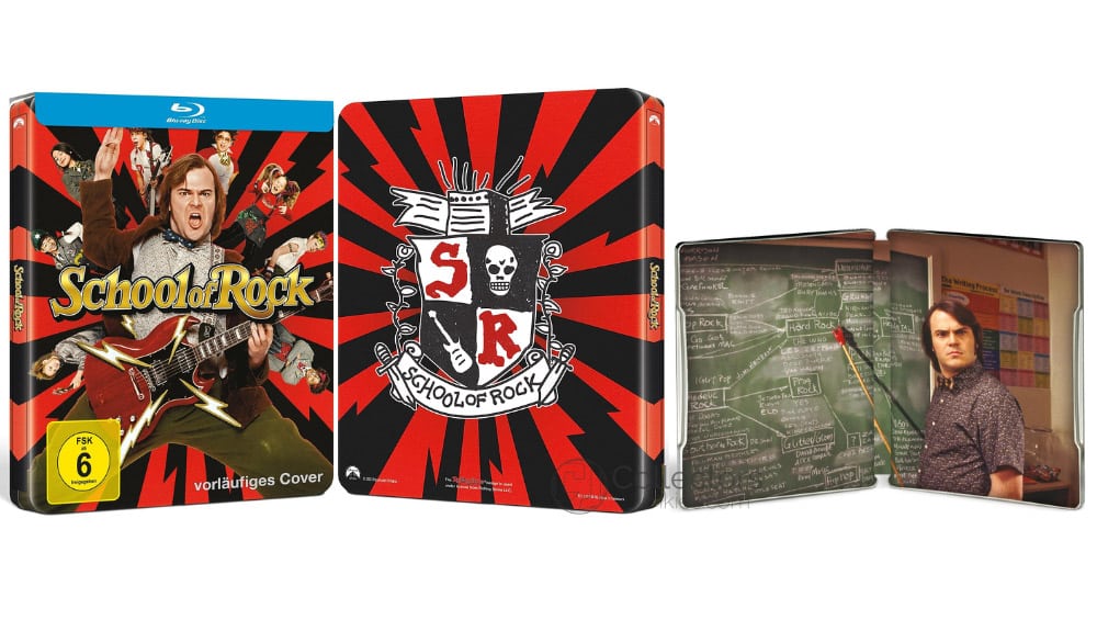 „School of Rock“ ab September 2023 im Blu-ray Steelbook – Update6