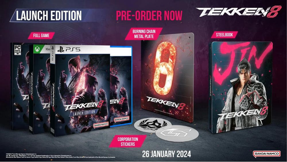 Tekken 8 Premium Collectors Edition, Ultimate Edition & Standard Varianten  ab Januar 2024 - Update4