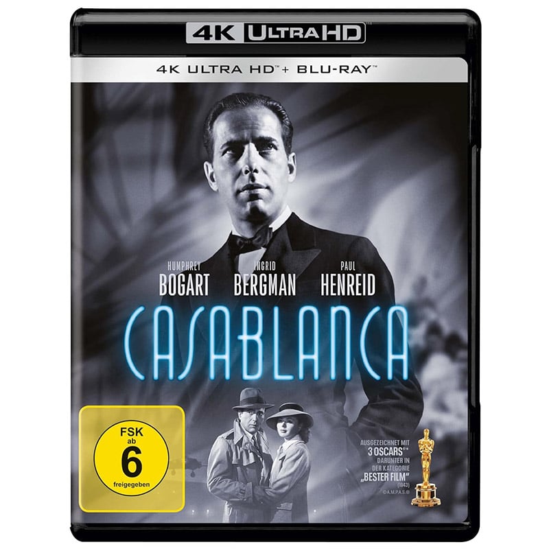 „Casablanca“ auf 4K UHD für 20,70€