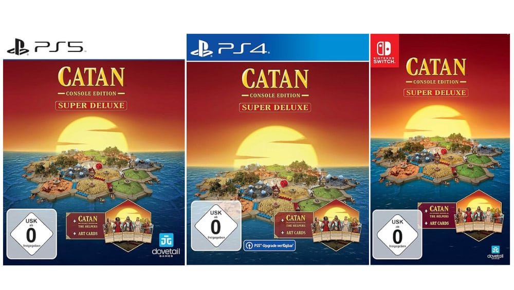 „Catan“ Super Deluxe Edition ab Oktober 2023 für PS5/4 & Nintendo Switch