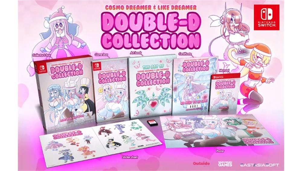 „Cosmo Dreamer & Like Dreamer – Double-D Collection“ Limited Edition für Nintendo Switch ab 2023