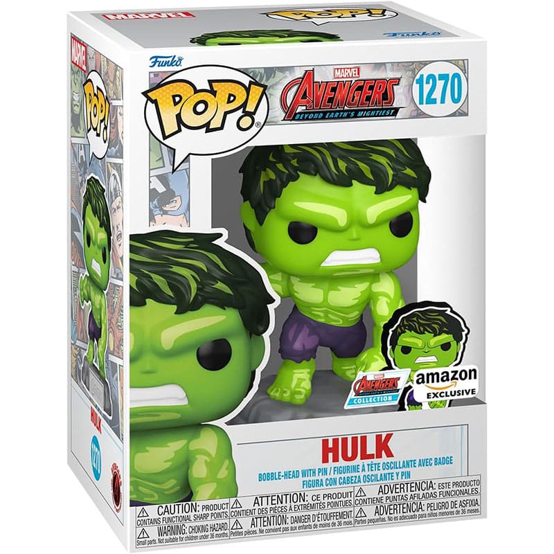 Funko Pop! Marvel „A60- Comic Hulk mit Pin“ ab Oktober 2023