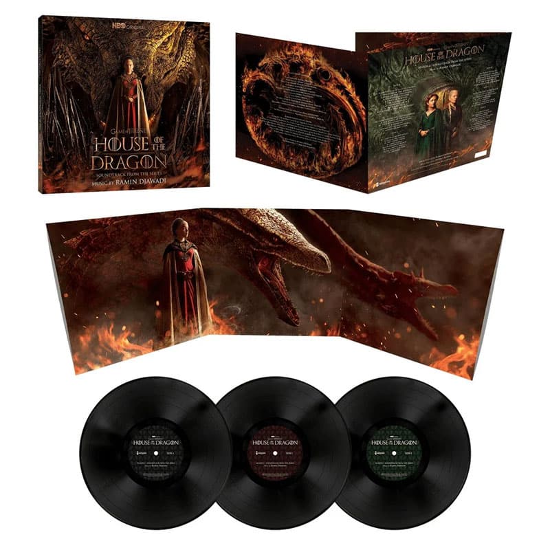 „House of the Dragon“ Soundtrack zur 1. Staffel ab November 2023 auf Vinyl