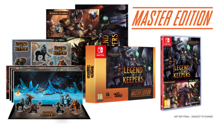 „Legend of Keepers: Careers of a Dungeon Master“ Deluxe Edition & Master Edition für Nintendo Switch ab Q2 2025 – Update
