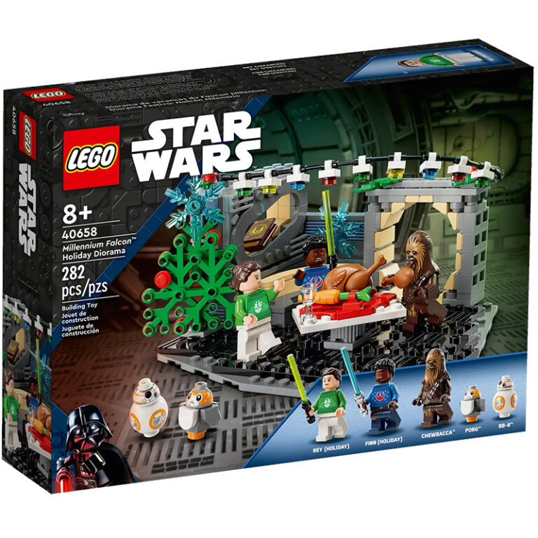 LEGO Millennium Falcon Weihnachtsdiorama #40658 ab Oktober 2023