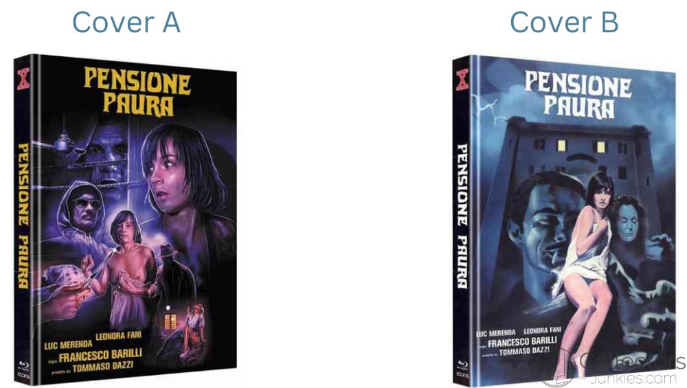 Horror-Mystery „Pensione Paura – Hotel Fear“ in 2 Blu-ray Mediabooks ab Februar 2024 – Update