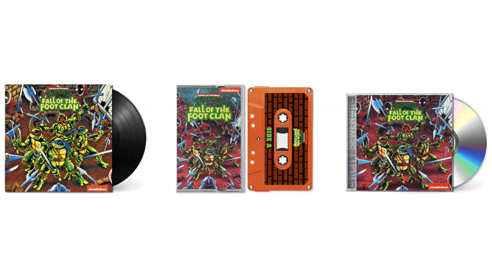 „Teenage Mutant Ninja Turtles: Fall of the Foot Clan“ Original Soundtrack ab 1. Quartal 2024 auf Vinyl, CD & Tape
