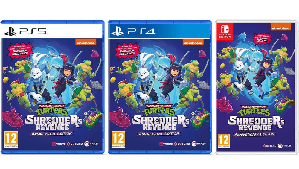 „Teenage Mutant Ninja Turtles: Shredders Revenge“ Anniversary Edition für die Playstation 5/4 & Nintendo Switch ab November 2023