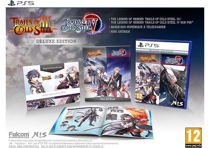 „The Legend of Heroes: Trails of Cold Steel III & IV“ Deluxe Edition & Limited Edition ab Februar 2024 für die Playstation 5