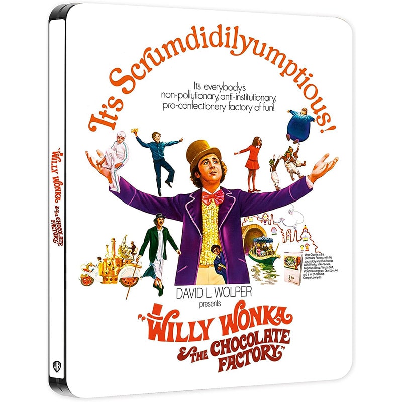 „Willy Wonka & The Chocolate Factory“ ab Dezember 2023 im 4K Steelbook (UK/FR) – Update