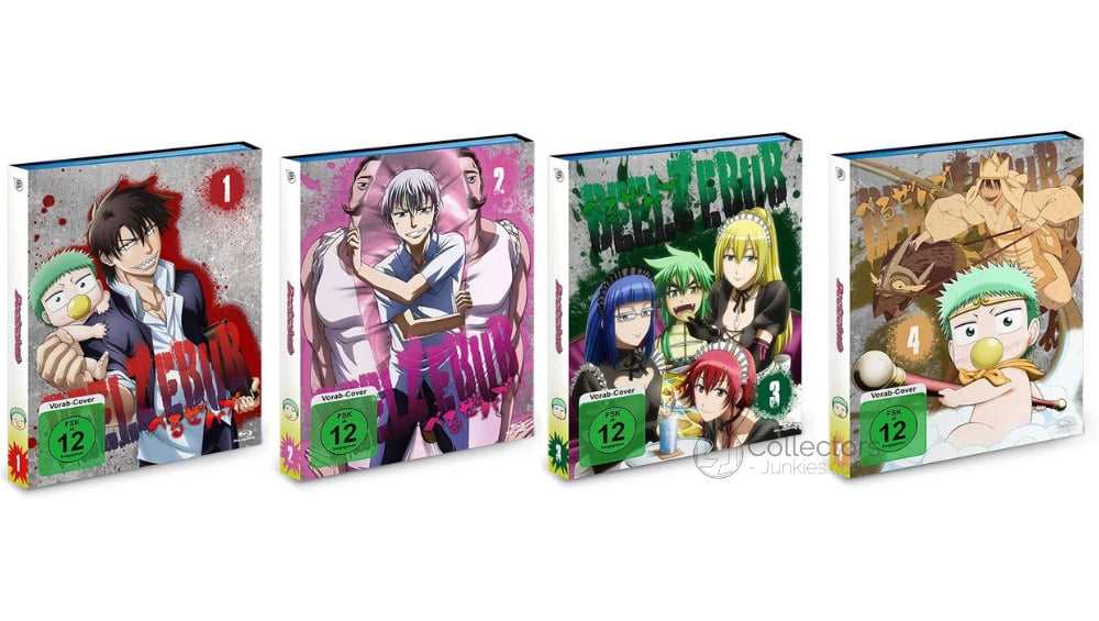 Anime Serie „Beelzebub“ erscheint in 4 Volumes auf Blu-ray 2023/2024