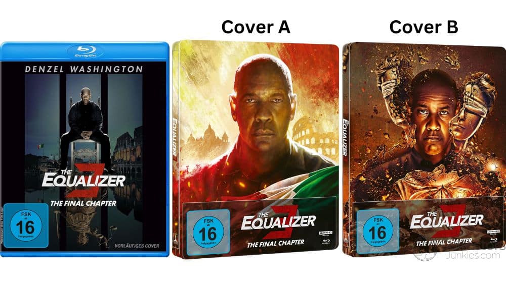 The Equalizer 3 - The Final Chapter 4k Steelbooks & Standard Varianten auf  Blu-ray & DVD ab 2023 - Update5