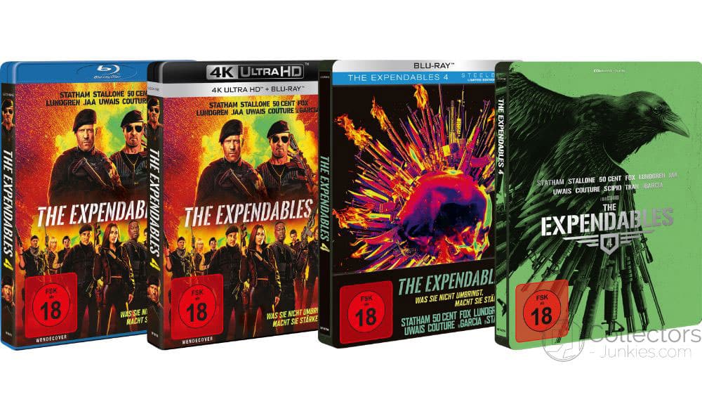 „The Expendables 4“ 4K- & HD-Steelbook & Standard Varianten auf 4K UHD, Blu-ray & DVD ab 4. Quartal 2023 – Update5