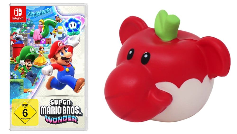 Super Mario Bros. Wonder - [Nintendo Switch] + Stressball