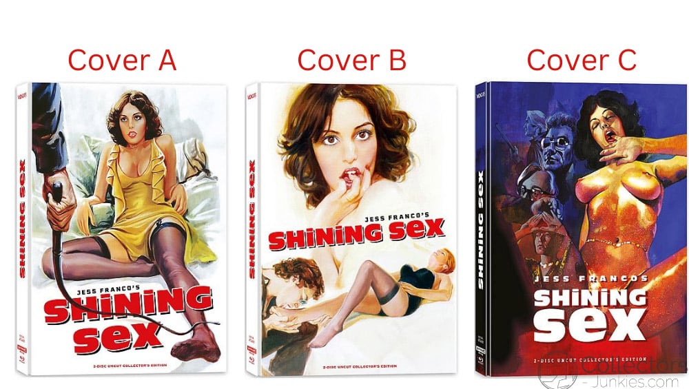 „Shining Sex (1976)“ in 3 4K UHD Mediabooks ab November 2023 – Update