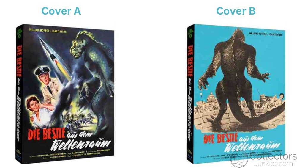 „Die Bestie aus dem Weltraum (1957)“ in 2 Blu-ray Mediabooks ab Oktober 2023