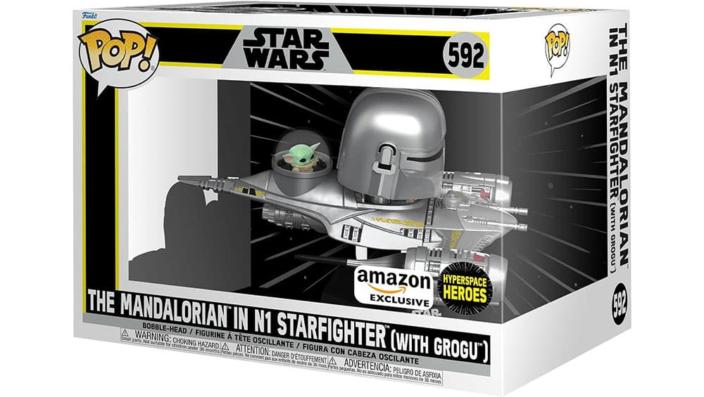Funko POP! Rides: Star Wars „Mando & Grogu in N1 Starfighter“ Figur ab Oktober 2023