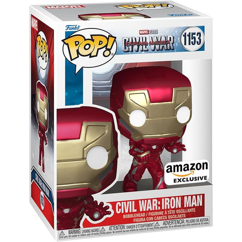 Funko Pop! Marvel „Civil War Iron Man“ Figur #1153 ab November 2023