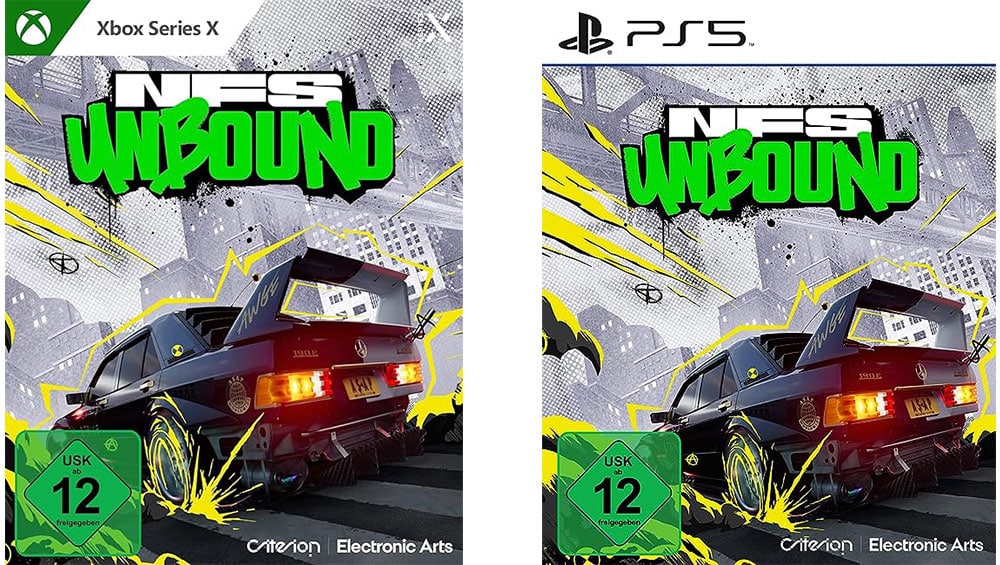 „Need for Speed Unbound“ für die Playstation 5 & Xbox Series X für je 14,99€
