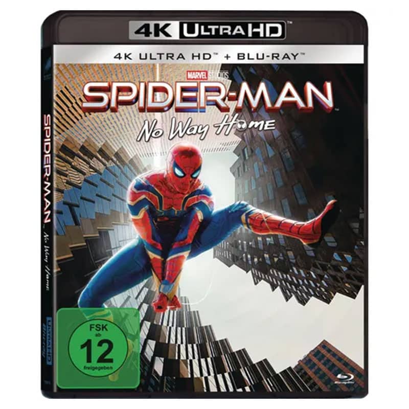 „Spider-Man: No Way Home“ auf 4K UHD für 10,95€
