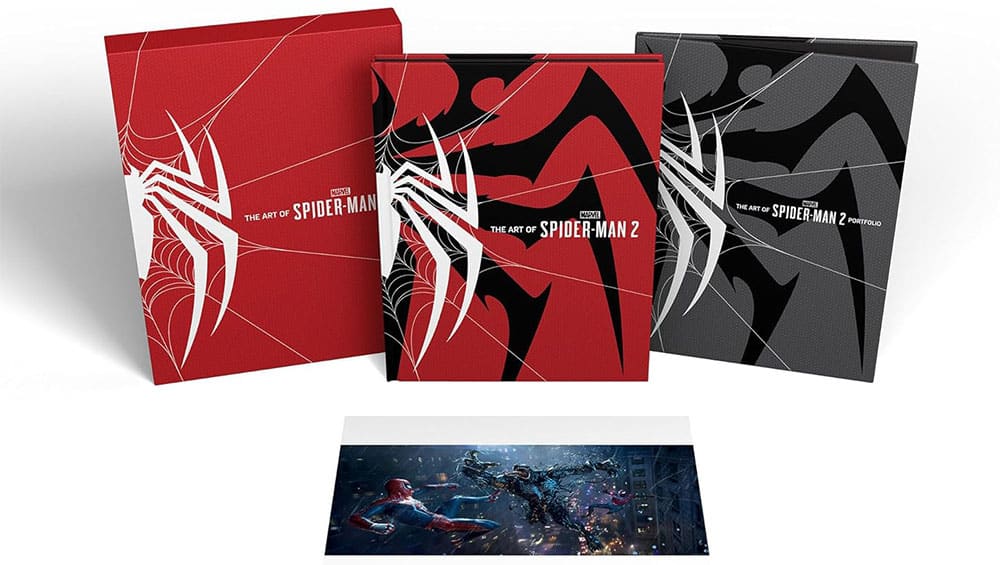 „The Art of Marvel’s Spider-Man 2“ in der Deluxe Edition & Standard Variante ab April 2024
