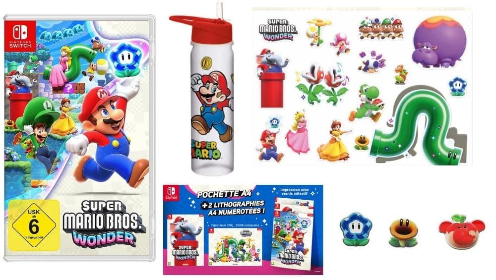 Stylo 4 couleurs BIC Mario Kart Nintendo