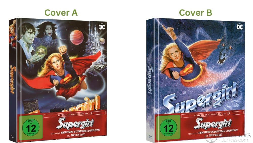 „Supergirl (1984)“ in 2 Blu-ray Mediabooks ab Januar 2024 – Update2