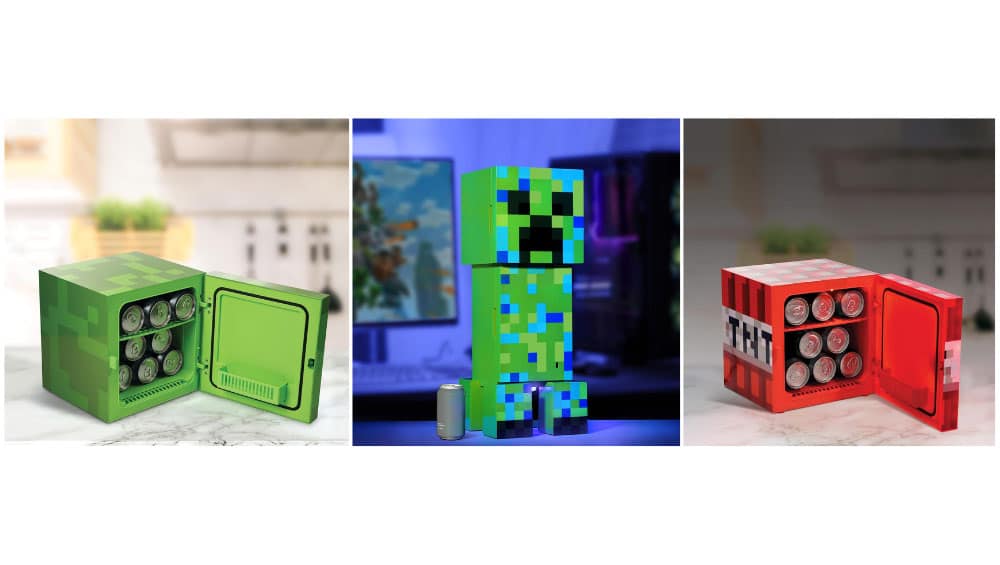 3 Minecraft Minikühlschränke von Ukonic ab Januar 2024