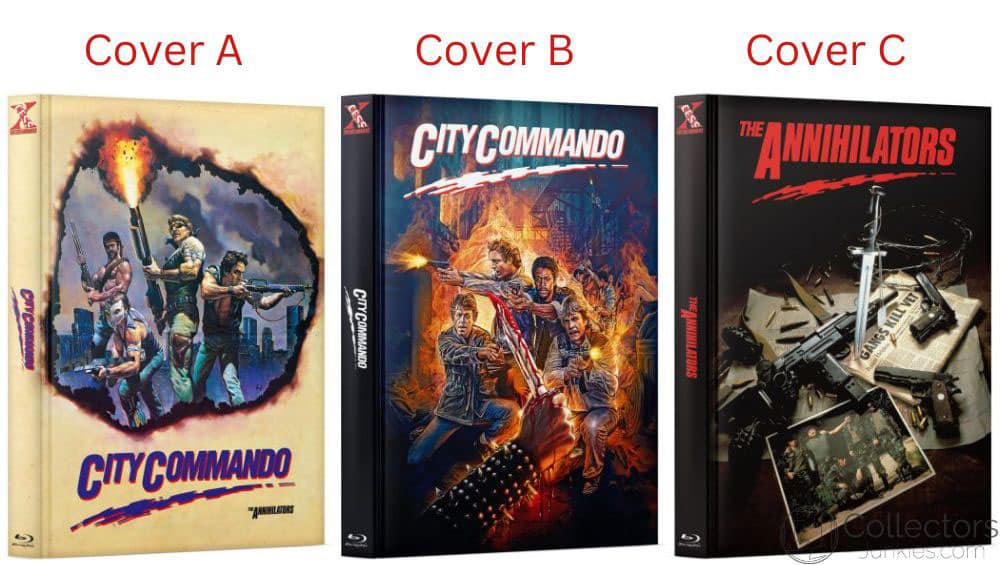 „City Commando“ in 3 Blu-ray Mediabooks ab Dezember 2023
