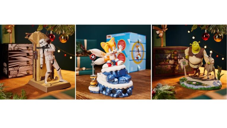 Countdown Characters Adventskalender 2023 von Numskull – Tails, Shrek & Stormtrooper
