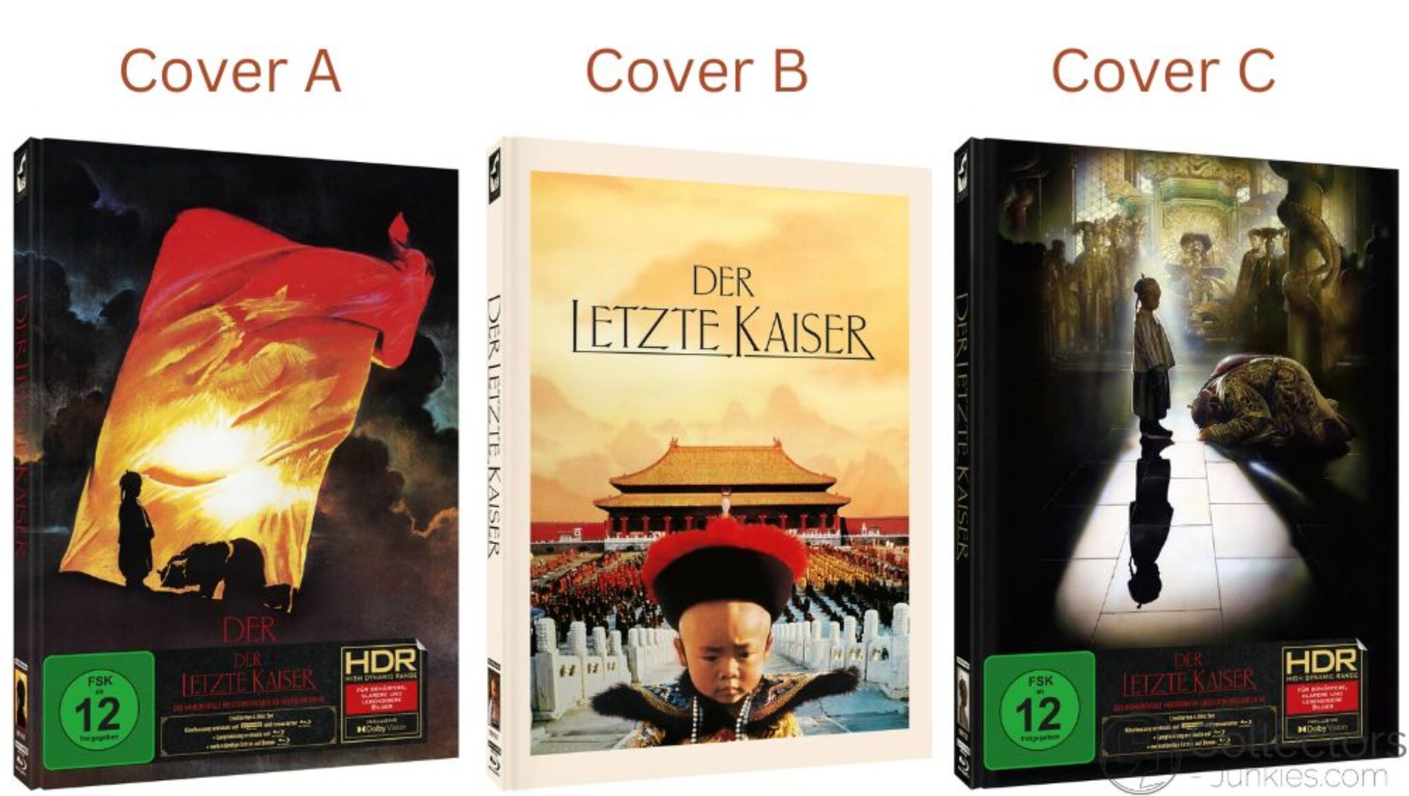 "Der Letzte Kaiser (1987)" In 3 4K UHD Mediabooks Ab Dezember 2023