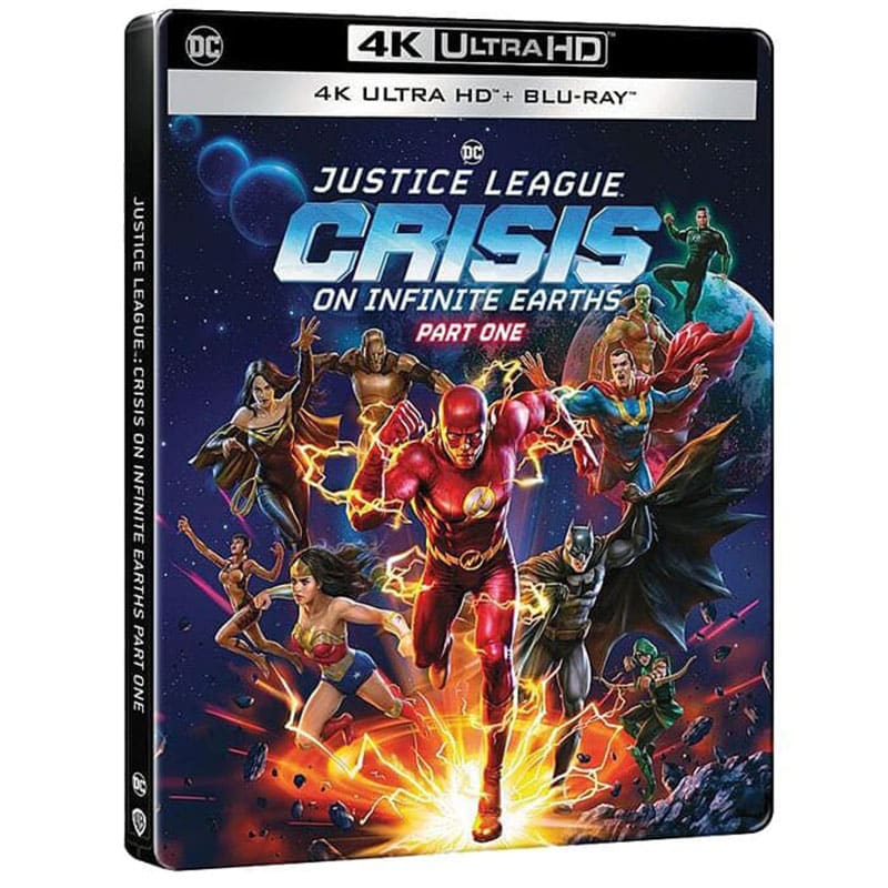 „Justice League: Crisis on Infinite Earths – Part 1“ im 4K Steelbook ab Januar 2024 (FR)