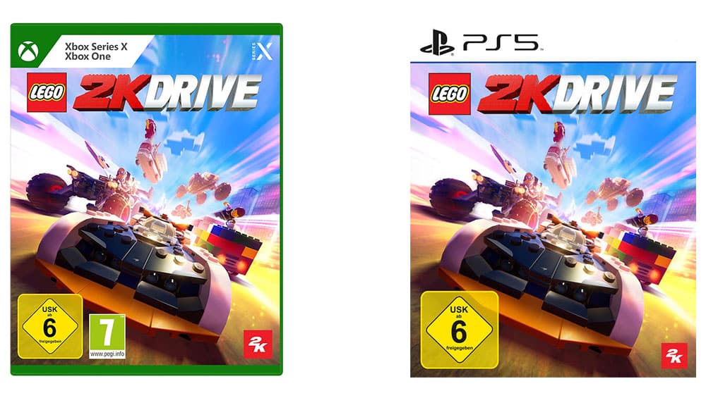 „Lego 2K Drive“ für die PS5 für 14,99€ & Xbox Series X/ One für 22,99€