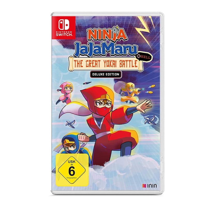 „Ninja JaJaMaru: The Great Yokai Battle Hell“ Deluxe Edition für die Nintendo Switch für 14,99€