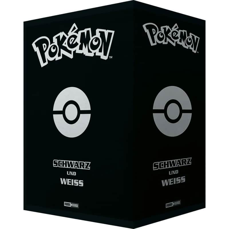 „Pokémon Schwarz und Weiss“ ab November 2023 in imitierter Schuber Edition