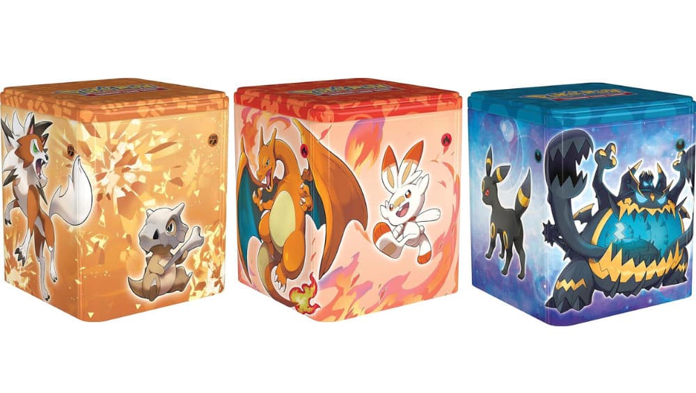 Pokémon Stapel-Tin-Boxen für je 15,99€ verfügbar