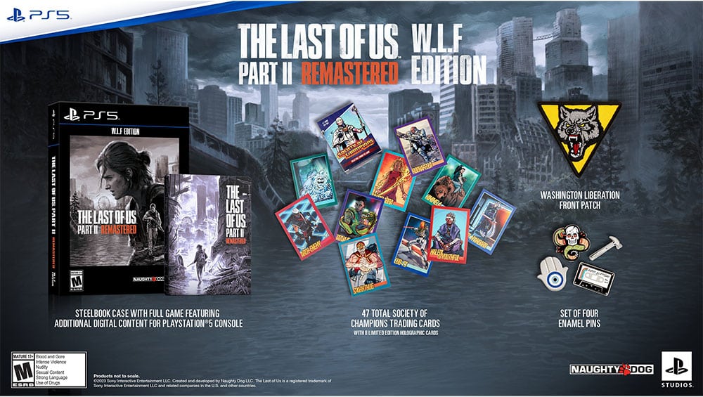 „The Last of Us Part II Remastered“ als W.L.F Edition ab Januar 2024 für die Playstation 5