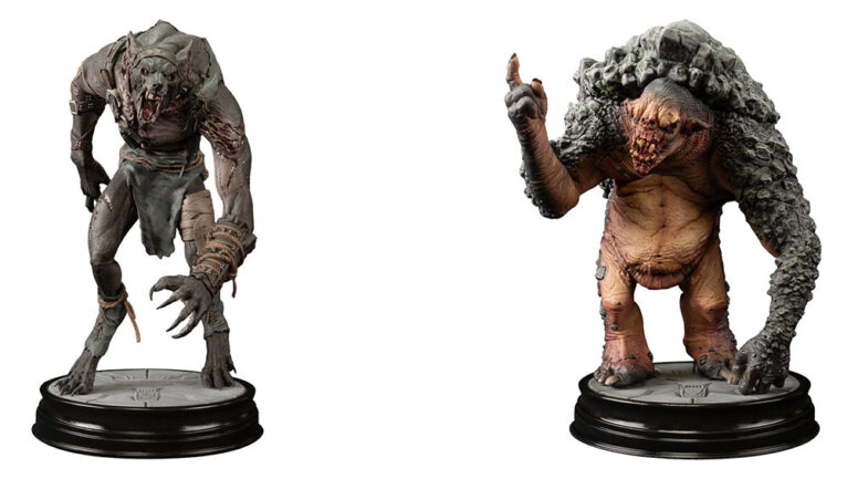 The Witcher 3 – Wild Hunt „Rock Troll“ & „Werewolf“ Statuen ab 3. Quartal 2024