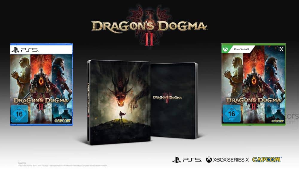 Dragon's Dogma 2 inkl. Steelbook oder Lentuicular-Cover für die  Playstation 5 & Xbox Series X ab März 2024 - Update2