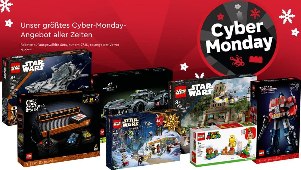 Cyber Monday Angebote im LEGO Shop