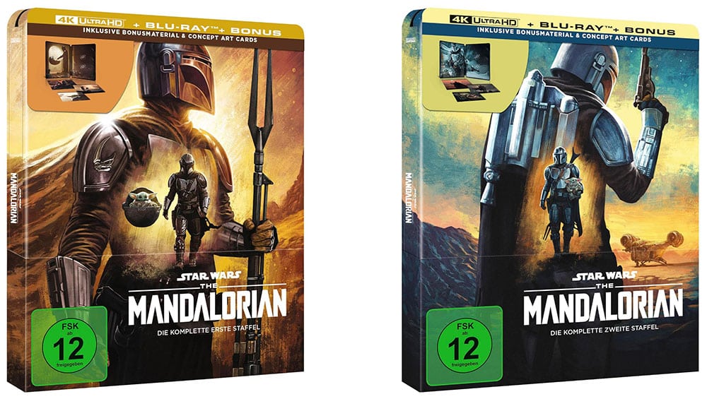 The Mandalorian Staffel 1 & 2 jeweils im 4K- & Blu-ray Steelbook ab Q4  2023 / Q1 2024 - Update10