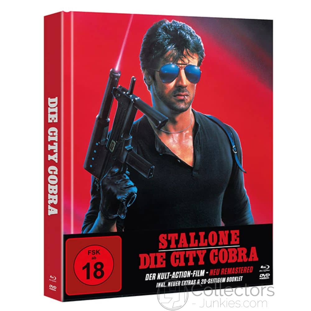 Die City Cobra in 2K-remastered im Mediabook (Blu-ray & DVD) von Plaion  Pictures ()