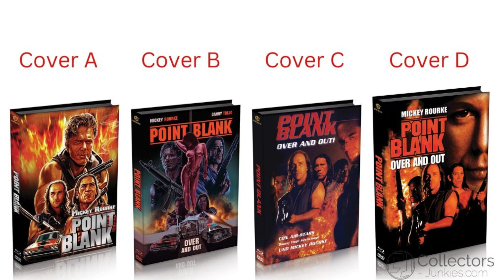 "Point Blank Over and Out" ab Dezember 2023 in 4 Bluray Mediabooks Update