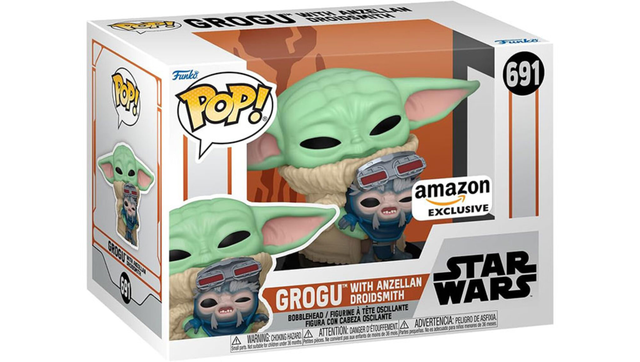 Maglietta Star Wars Mandalorian Grogu Cotton Soul – Colore Blu Scuro, Vestibilità Unisex, Regalo Per Fan
