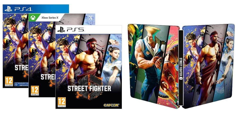Street Fighter 6 *Steelbook Only* (PlayStation 4 / PS4 / PS5 / Xbox Series  X)