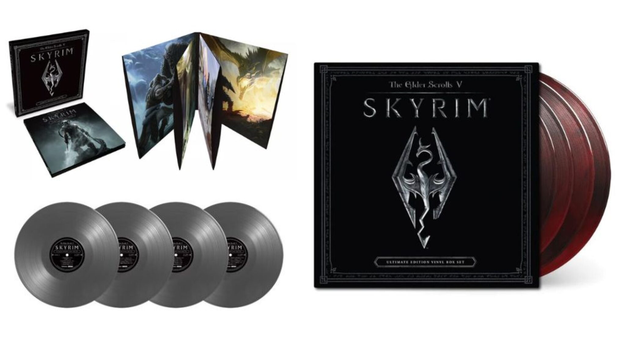 The Elder Scrolls V Skyrim Original Soundtrack Auf Vinyl In Silber The Elder Scrolls V Skyrim Original Soundtrack Auf Vinyl In Silber