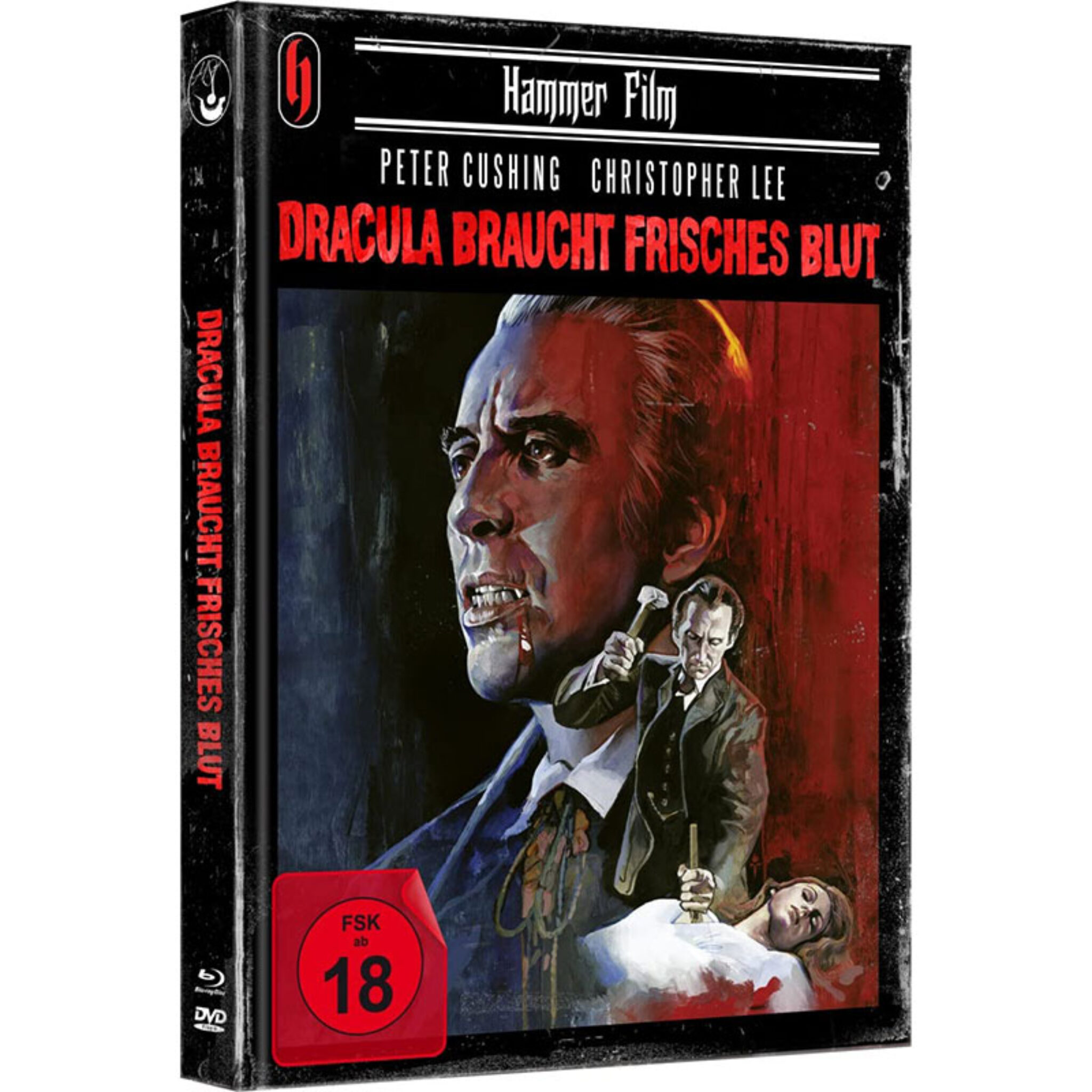 Dracula Braucht Frisches Blut Im Blu Ray Mediabook Cover B Für 1499€