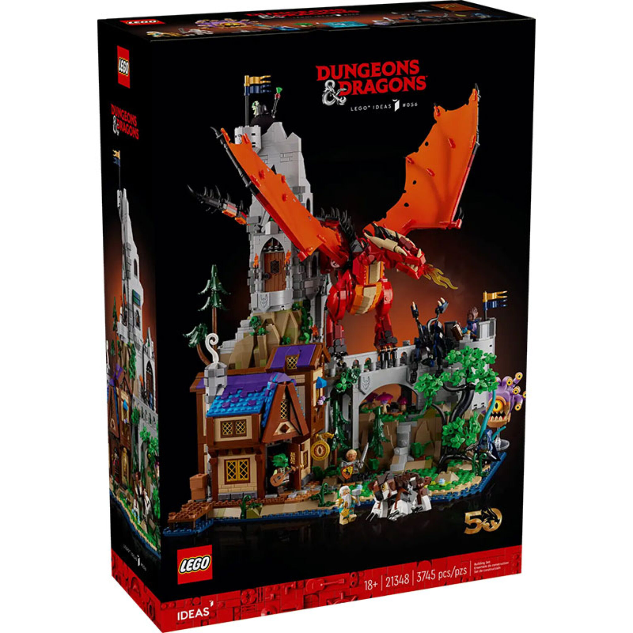 LEGO "Dungeons & Dragons Die Sage vom Roten Drachen" 21348 ab April