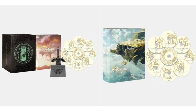 Tears Of The Kingdom – The Legend Of Zelda Original Soundtrack – CD Nintendo – Neuf