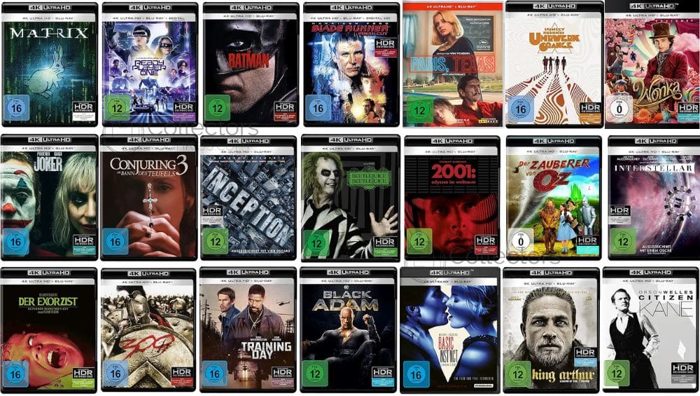 3 4K UHDs für 50€ – Auswahl aus über 200 Titeln